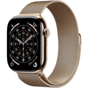 Apple Watch S11 Gold Elegant Band