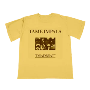 Deadbeat Yellow Photo Tour Tee